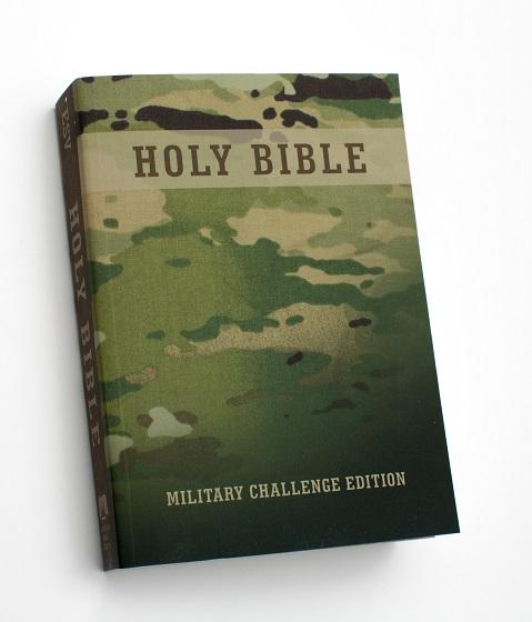 Military Bible Challenge Bible (ESV) - Woodland Edition