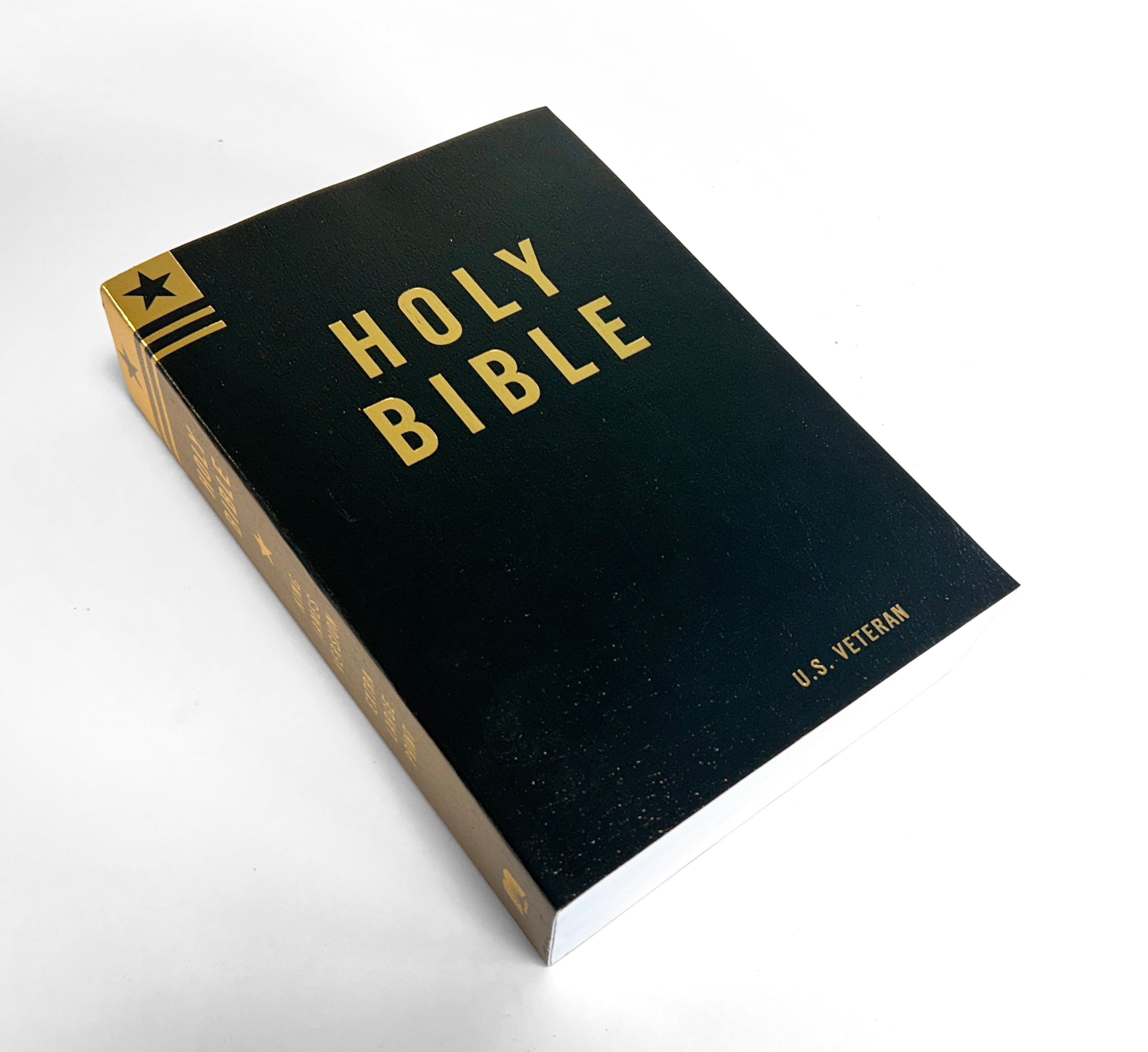 Veteran Bible - Black (Extra-Large Print)
