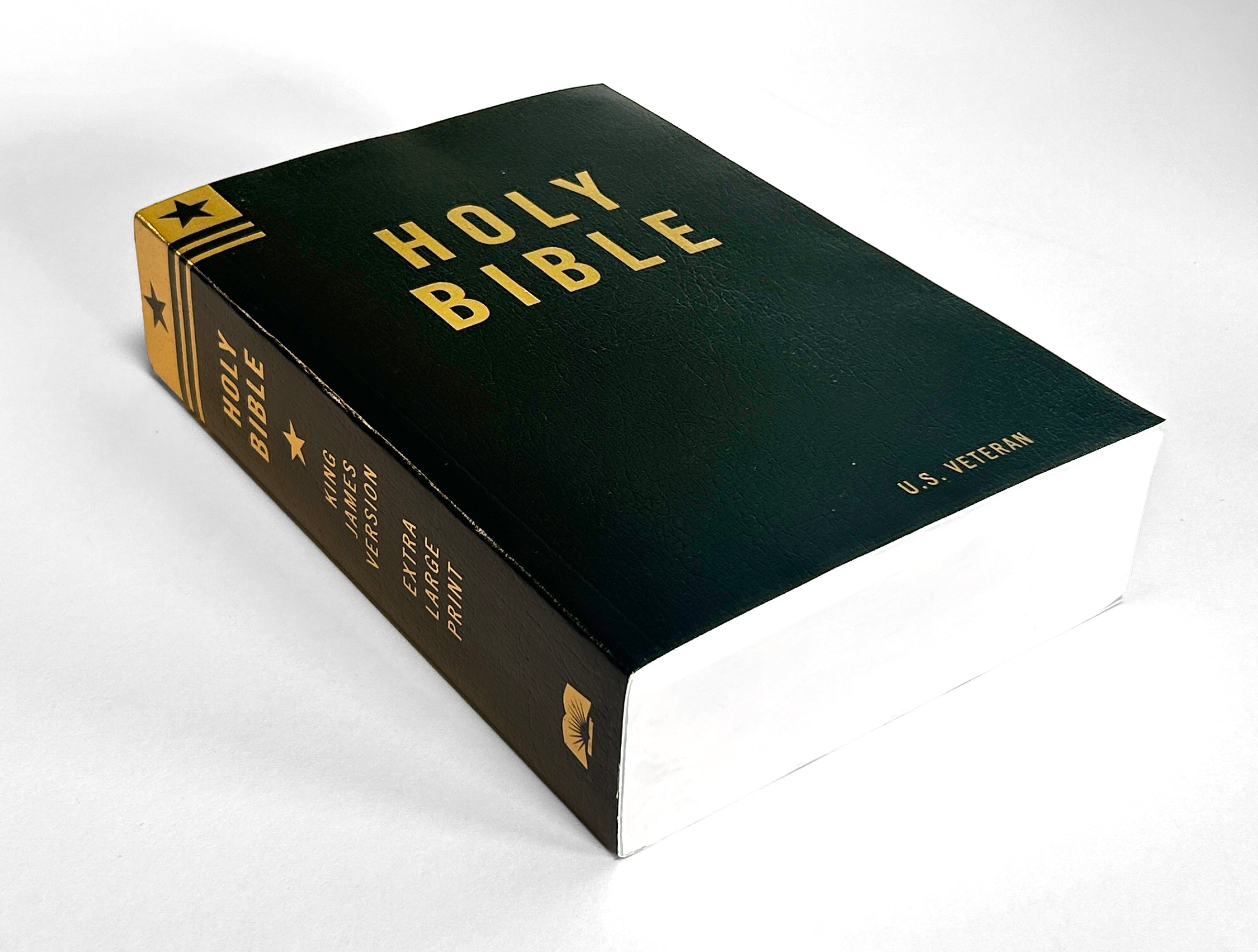 Veteran Bible - Black (Extra-Large Print)