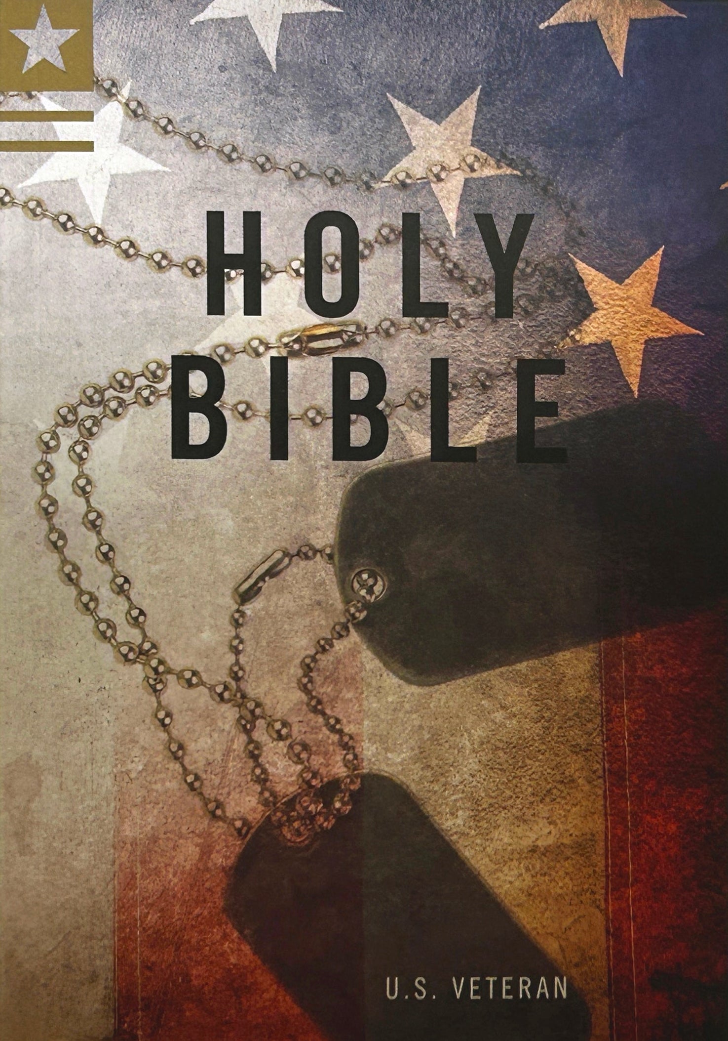 Veteran Bible - Flag (Extra-Large Print)