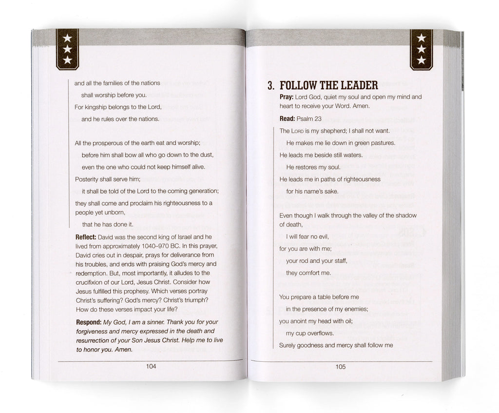 Military Bible Challenge – Guidebook