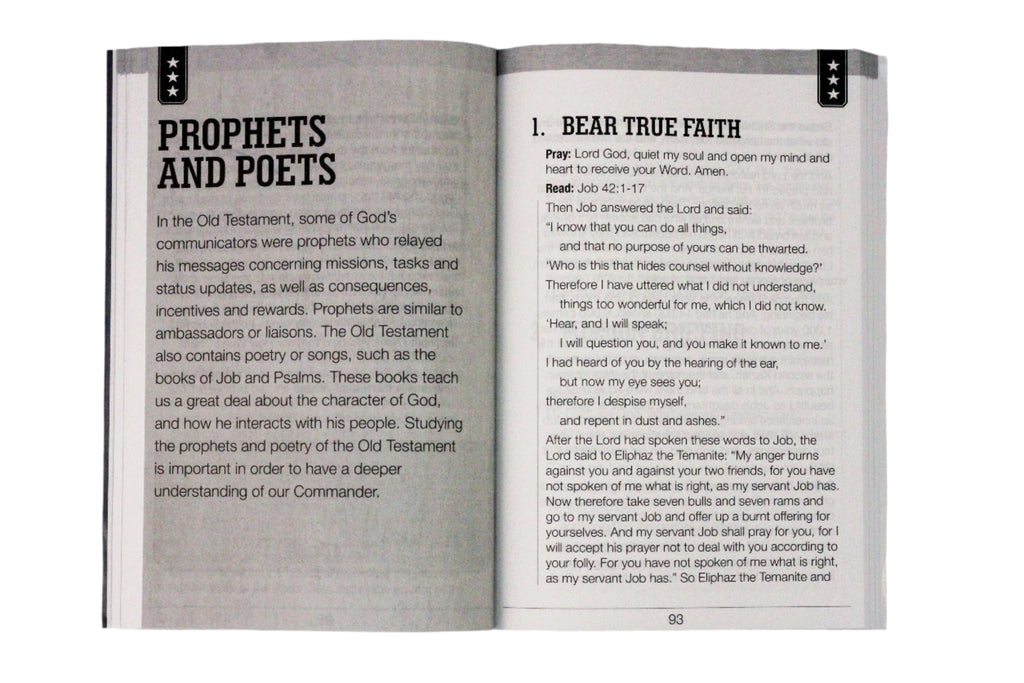 Military Bible Challenge – Guidebook (Large Print)