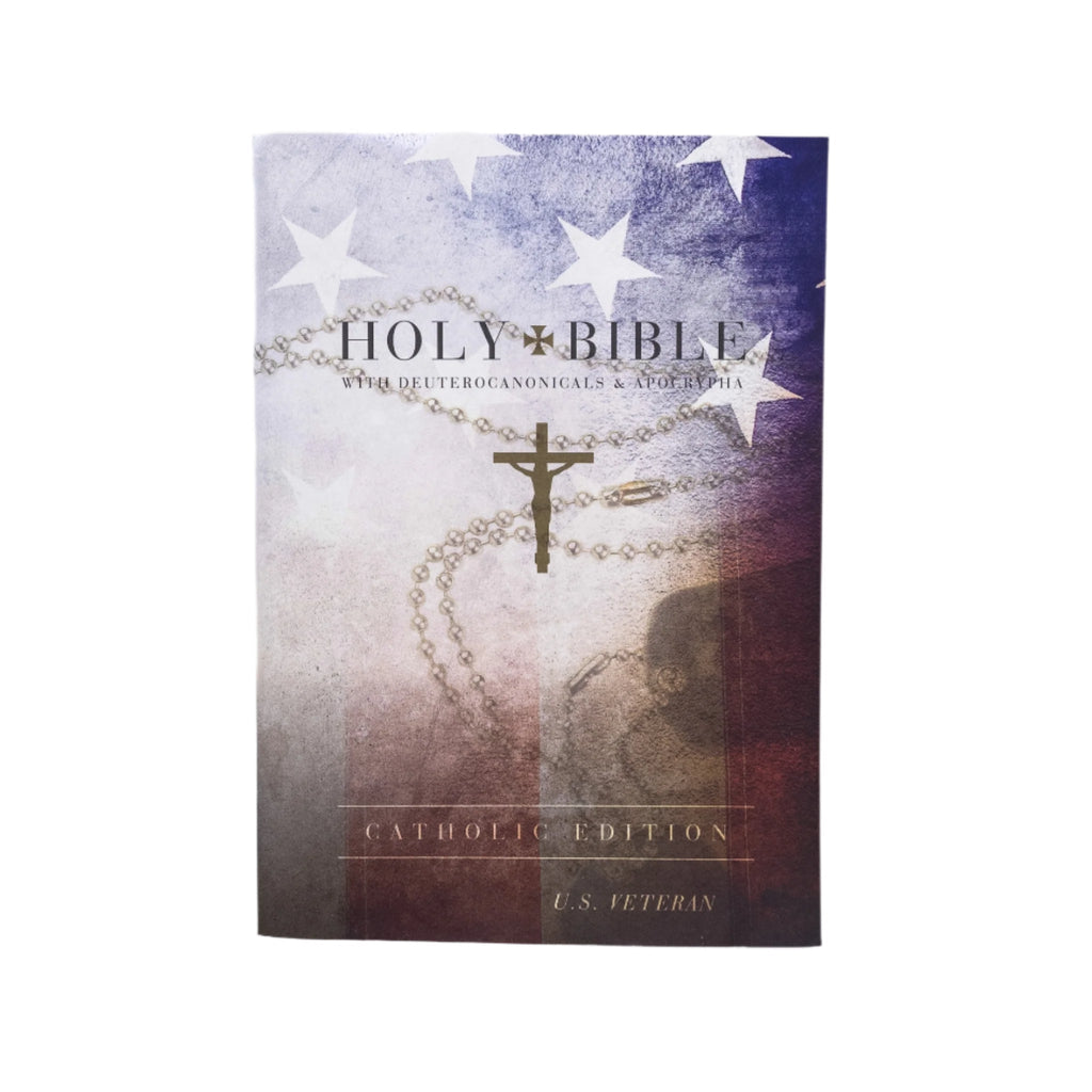 Veteran Bible Catholic (GNT - Large Print) Flag