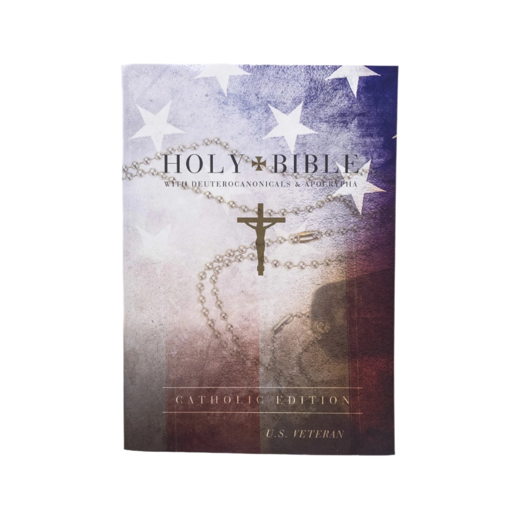 Veteran Bible Catholic (GNT - Large Print) Flag