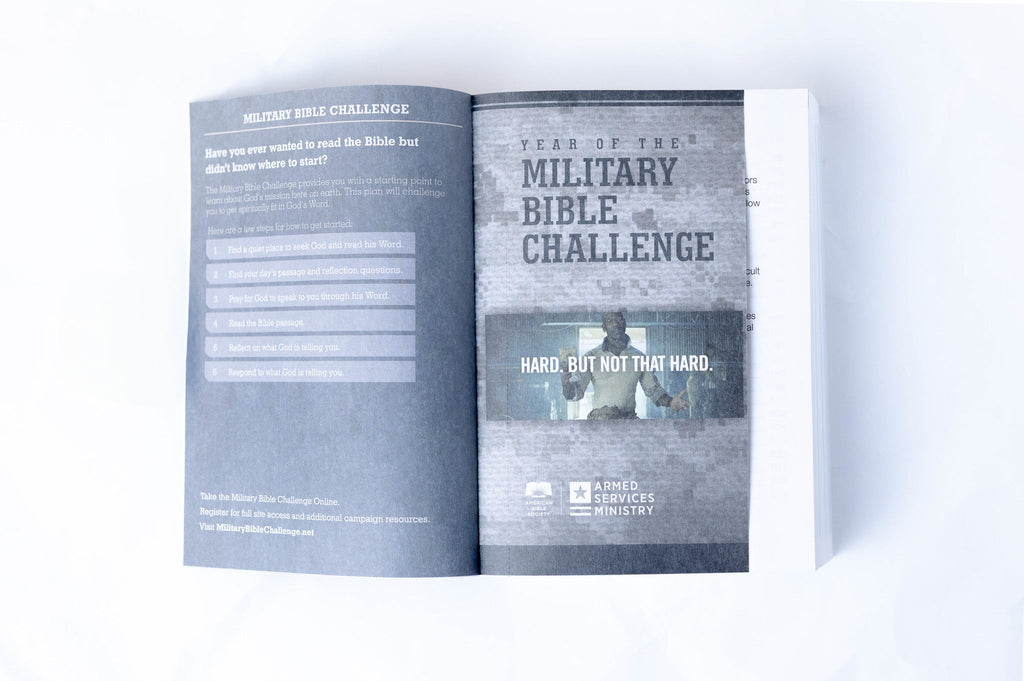 Military Bible Challenge Bible (ESV) - Heritage Edition
